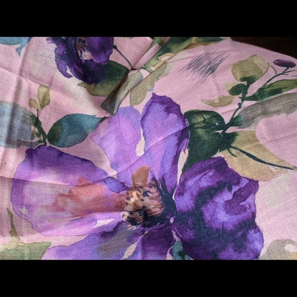 Printed cashmere scarf - Picture 2 of 6